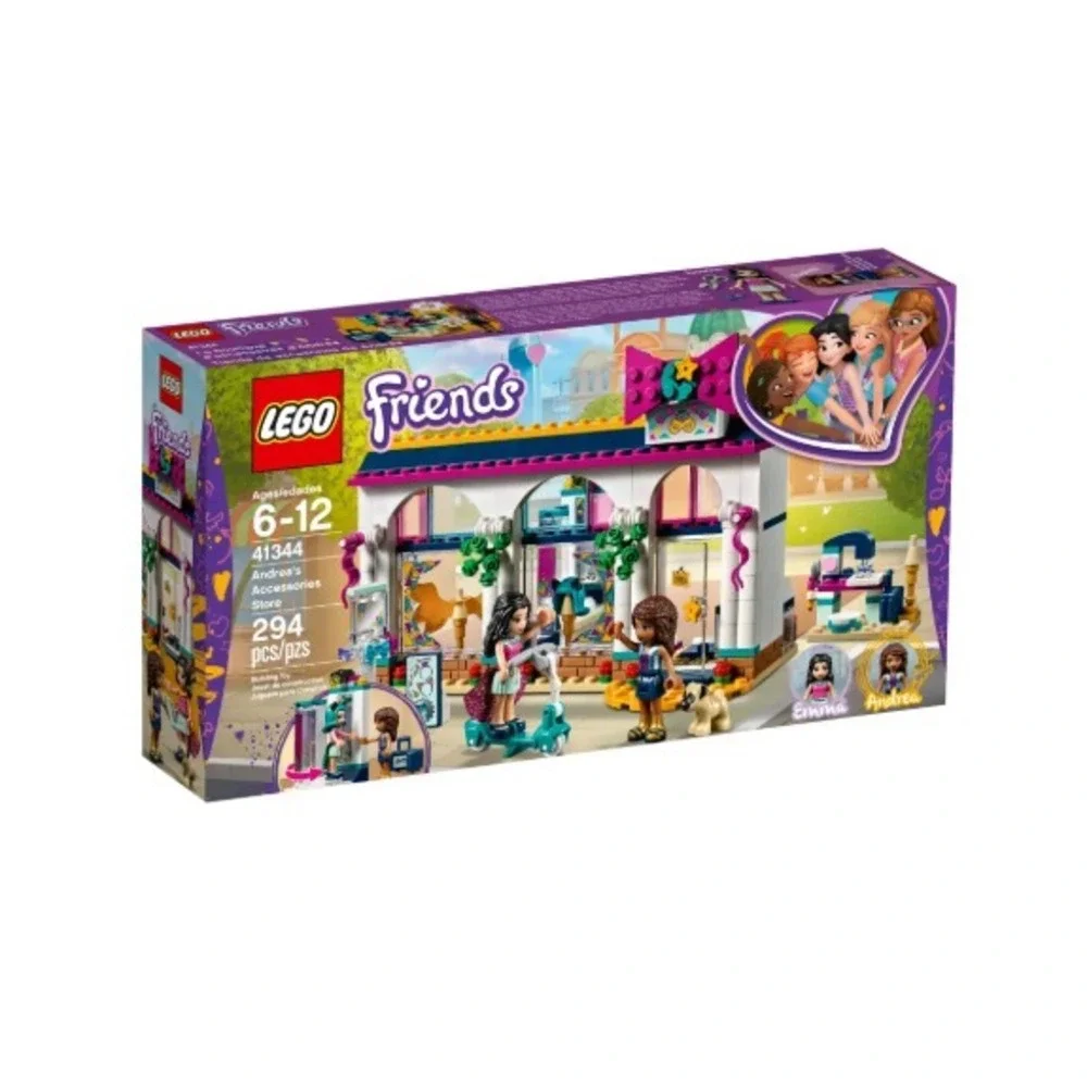 LEGO FRIENDS: Andrea's Accessories Store (41344) Incomplete‎ Set Jewelry Emma
